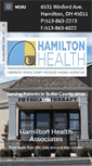 Mobile Screenshot of hamiltonhealth.us